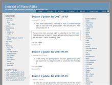Tablet Screenshot of planetmike.com